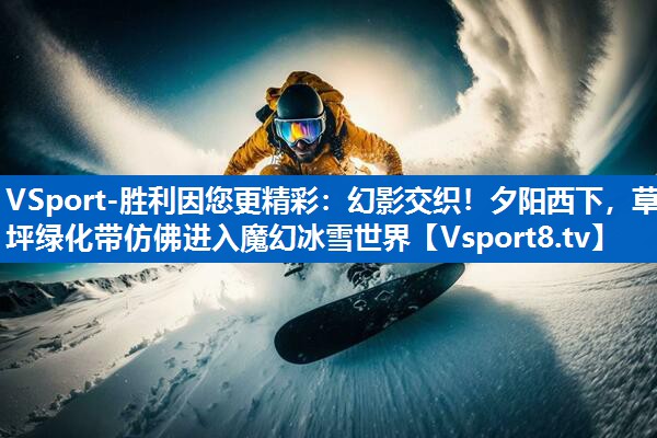 VSport-胜利因您更精彩：幻影交织！夕阳西下，草坪绿化带仿佛进入魔幻冰雪世界